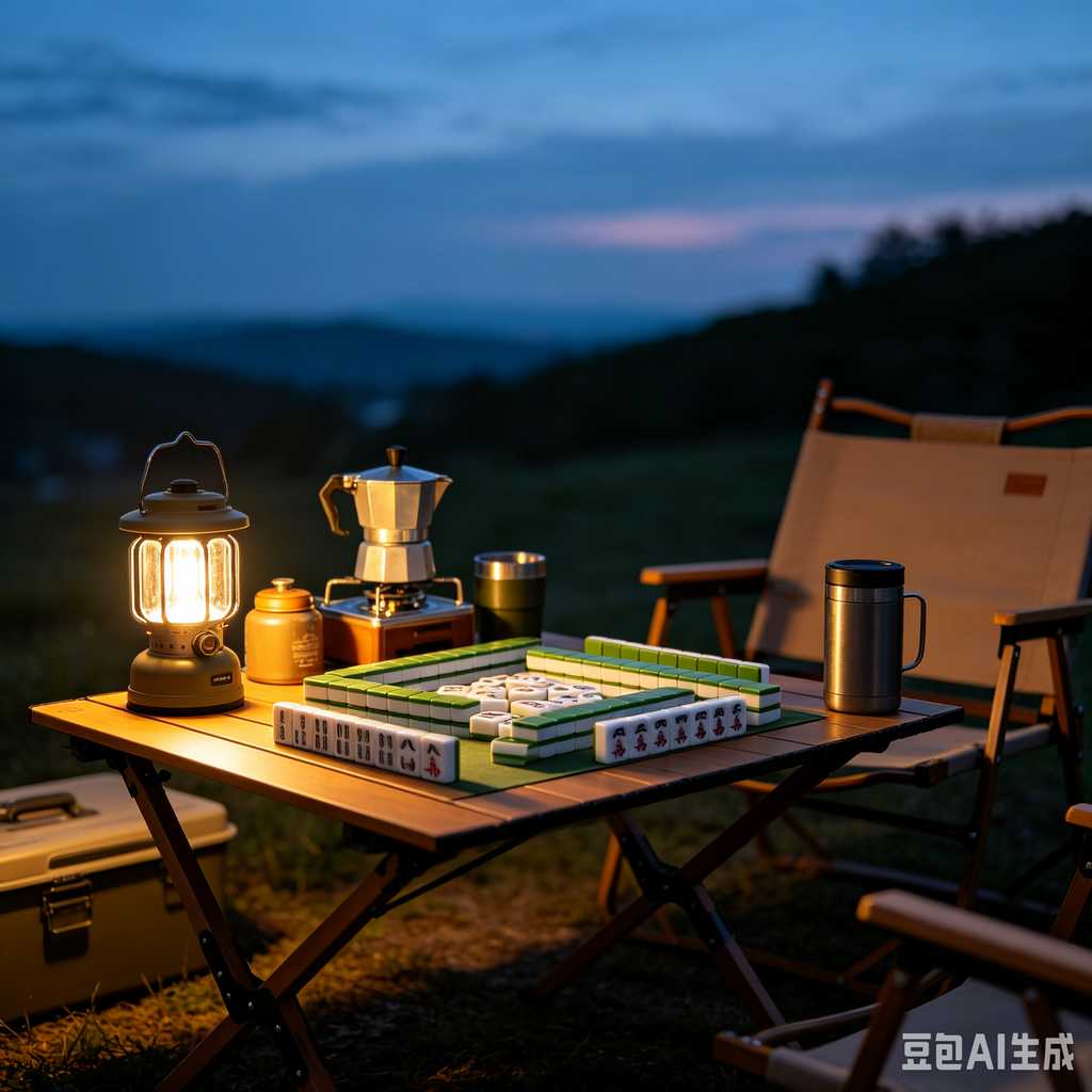 fine polished mahjong set