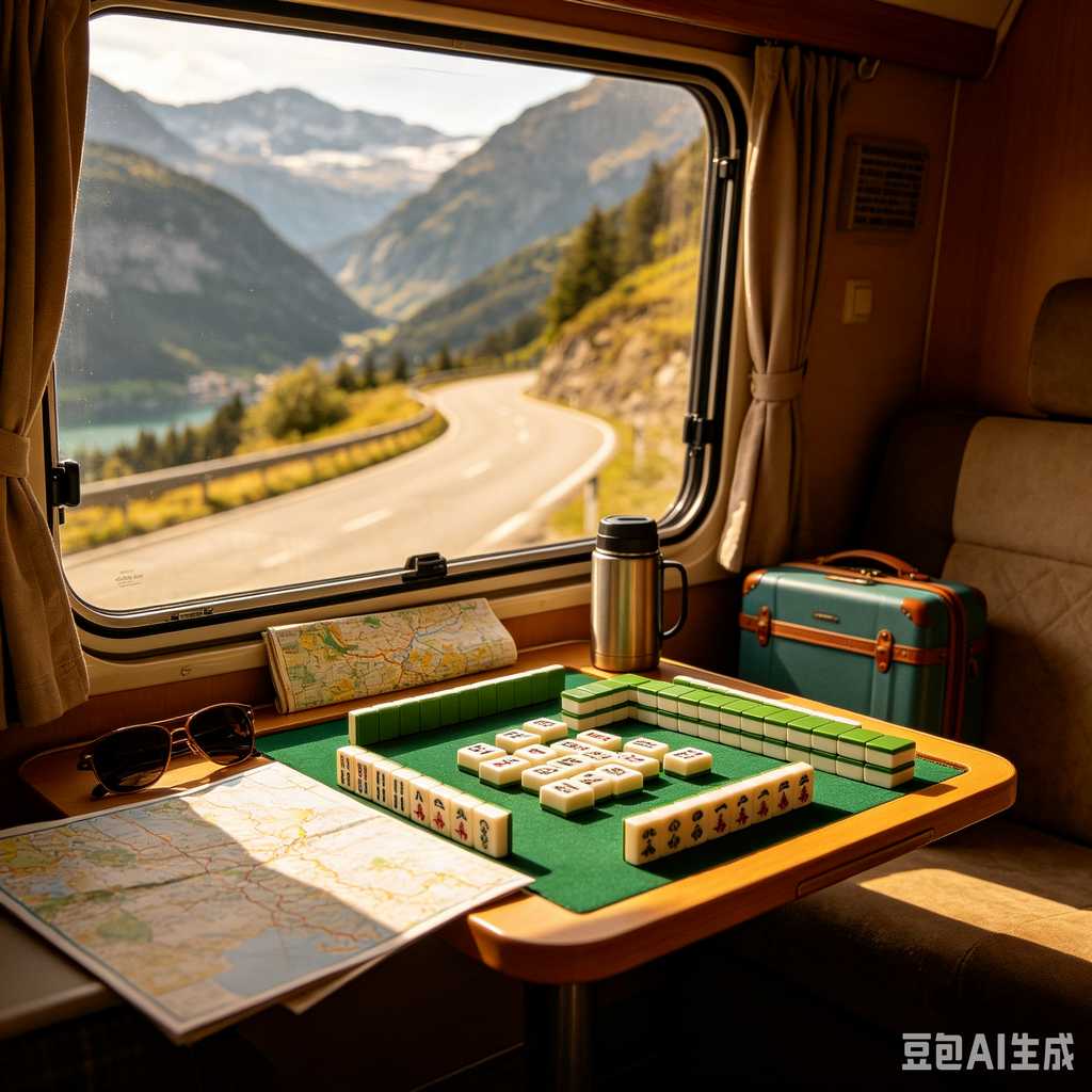 mahjong travel set for adults