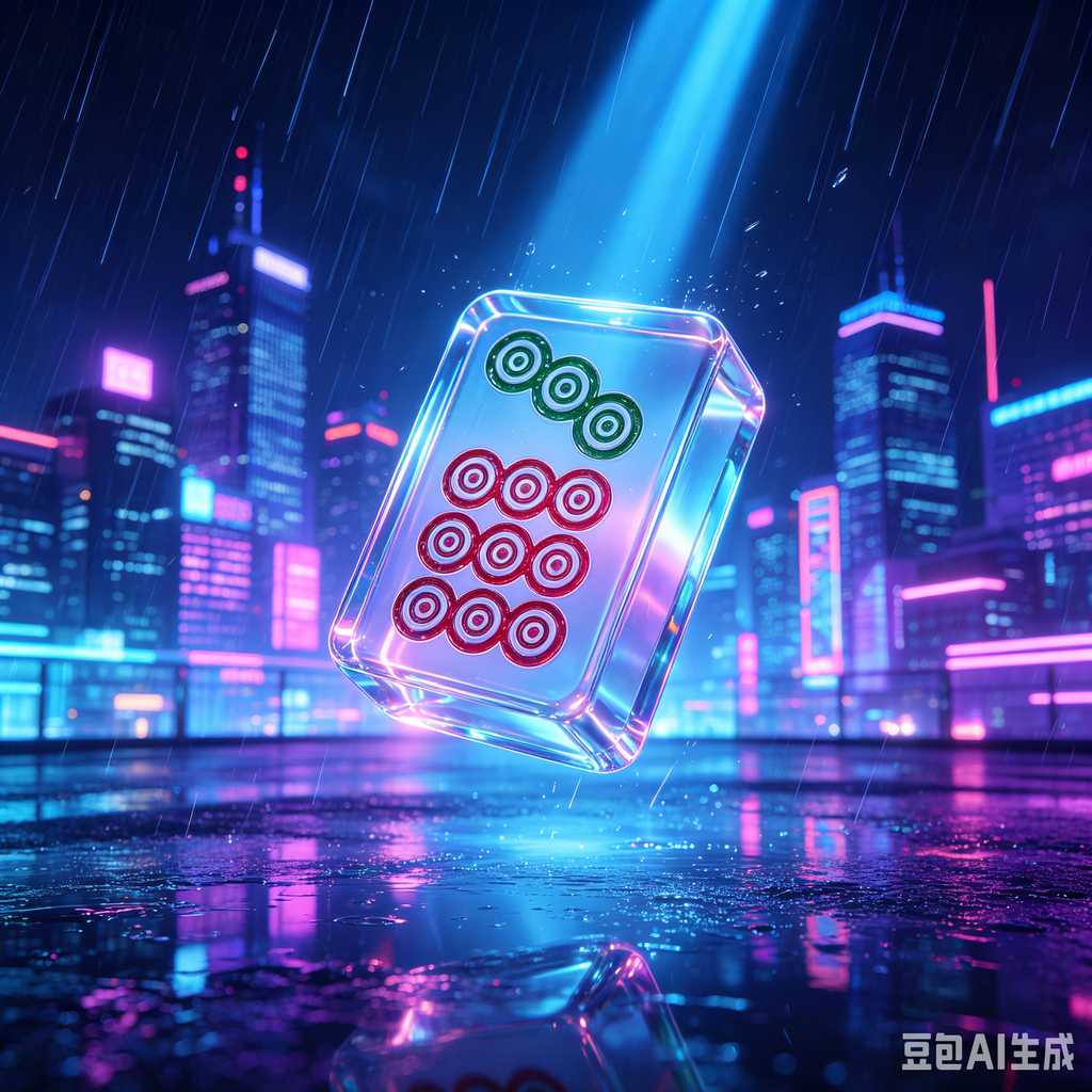 pink crystal mahjong set