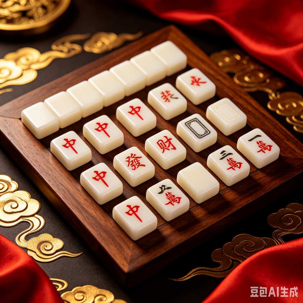 classic chinese mahjong tiles